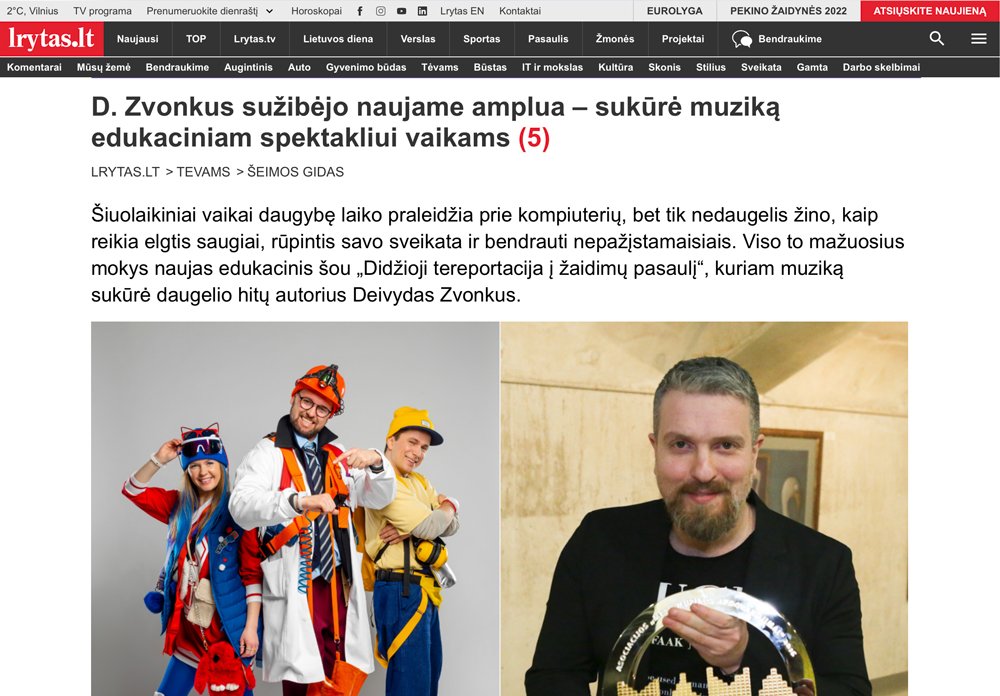 Apie mus rašo lrytas.lt